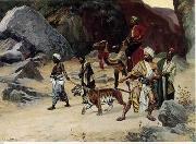unknow artist, Arab or Arabic people and life. Orientalism oil paintings 122